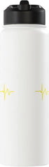Banana Heartbeat Banana Lover Stainless Steel Insulated Water Bottle