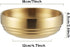 Large Dog Bowl, Gold Stainless Steel for Large Dogs, Study and Rust-Resistant, Stylish Design, 7 Inch (W) 2.6 Inch (H)