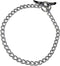 Herm Sprenger Chrome-Plated Steel Choke Dog Training Collar: Toggle-Closure No-Pull Slip Chain for Easy Control