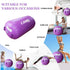 CZGBRO Gymnastics Barrel Air Roller with Pump, Inflatable Tumbling Equipment Air Mat Octagon Mat for Backhandspring
