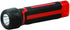 Life Gear Waterproof Signal Light with Rubberized Grip - Red Safety Light & Emergency Whistle