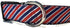 American Dog Collar, Caninedesign Stars, Red and Blue, 1 inch Wide Adjustable Plastic Buckle for Medium and Large Dogs