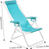 NUOBESTY Compact Folding Beach Lounger Chair for Adults - Sturdy & Easy-Clean