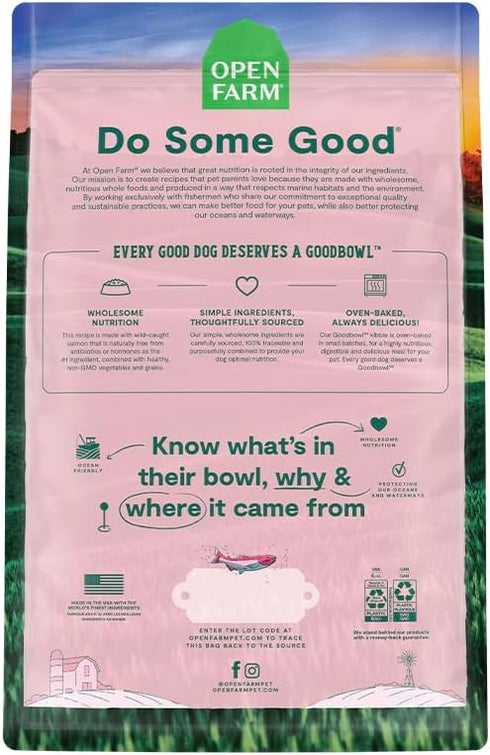 Open Farm Goodbowl Salmon & Brown Rice for Dogs, 3.5 lbs