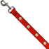 Buckle-Down Pet Leash - Flash Logo Red/White/Yellow - 4 Feet Long - 1/2" Wide