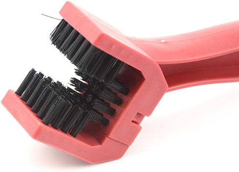 WMYCONGCONG 2 PCS Motorcycle Bicycle Chain Cleaning Brush Tool | Chain Washer Cleaner Crankset Brush for Mountain Bike