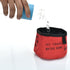 NOLITOY 2pcs Portable Pet Feeding Bowls - Foldable Travel Dog Dish & Leakproof Water Cup for Camping Hiking