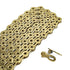 VG SPORTS Bike Chains | 6/7/8/9/10/11 Speed | Lightweight Titanium Half Hollow/Full Hollow, 116 Links