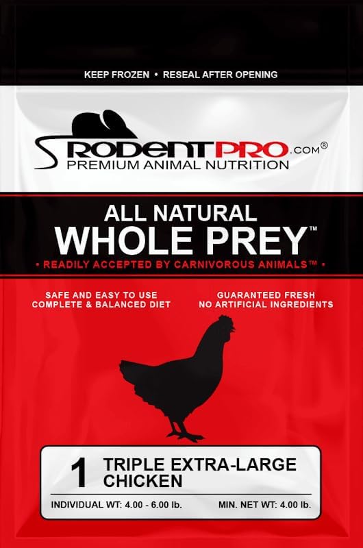 Rodentpro.com RodentPro Frozen Reptile Feeder Triple Extra-Large Chickens (1 Count)