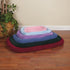 Slumber Pet Sherpa Crate Bed with Bumper-Style Cushioning for Comfort in Crate