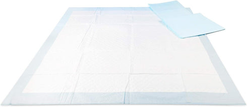 40 Count, 36x36 Inch) Unifree Disposable Underpads, Bed Pads, Incontinence Pad, Super Absorbent, Blue (XXL