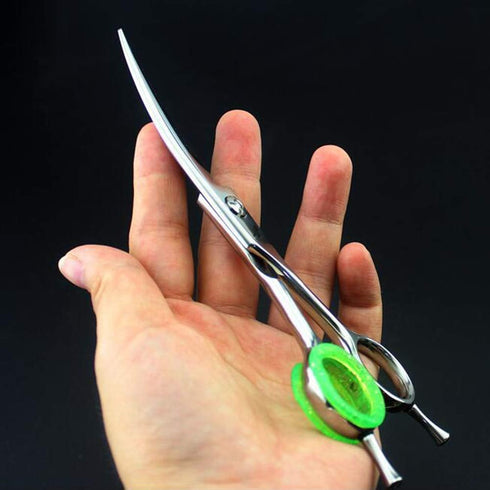 12Pcs Soft Silicone Scissors Finger Rings Grips - Grooming Shear Thumb Inserts for Pet Shears, Random Color