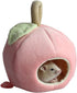 ANIAC Pet Winter Hanging Fruit House Hammock, Warm Bed Nest Accessories for Hamster, Guinea Pig, Hedgehog, Chinchilla