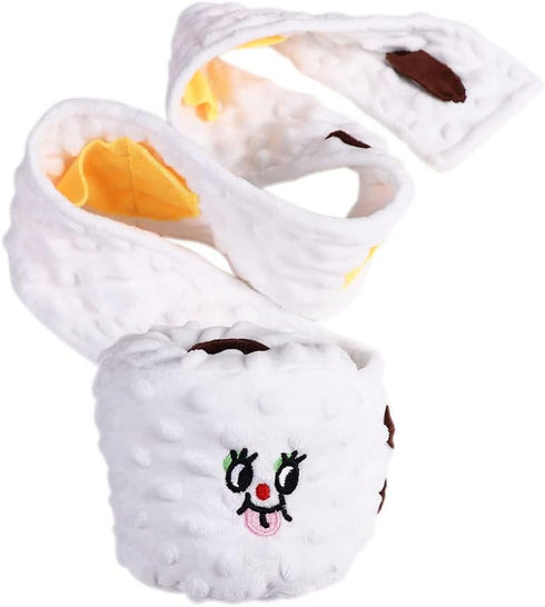 Toilet Paper Plush Toy Set, Interactive Chew Toy for Dogs, Simulation Tissue Roll Design for Puppies