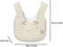 Gleegain Backpack Dog Sling Carrier for Hiking Camping Travel Hands-Free Cross Shoulder Straps Safety Leash Ring Puppy