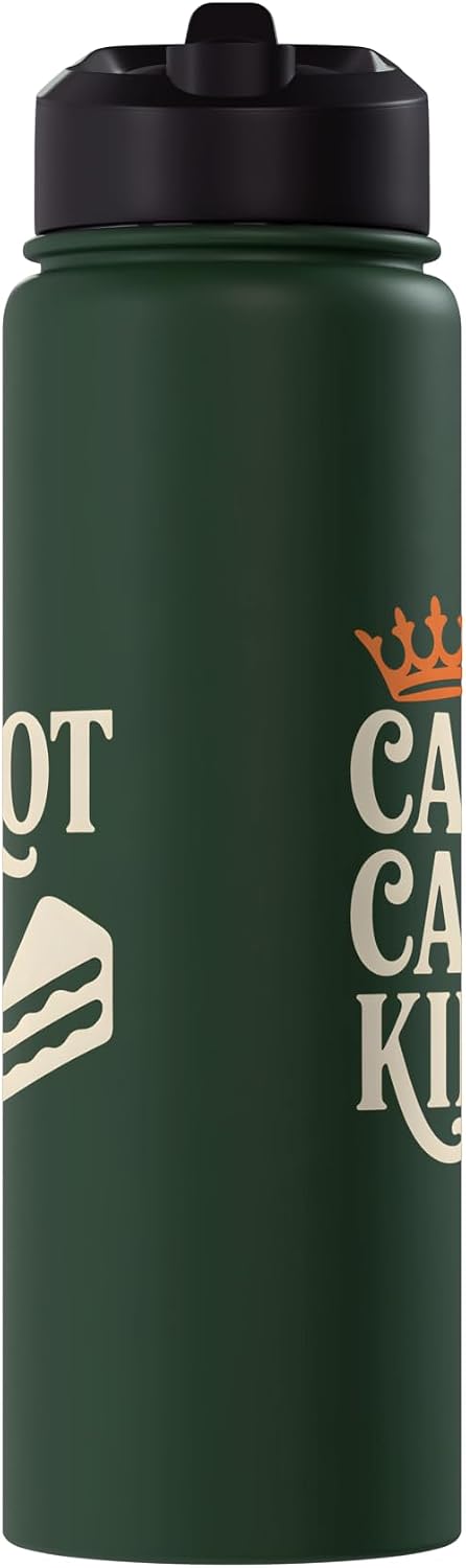 Carrot Cake Dessert Carrot Cake King Stainless Steel Insulated Water Bottle