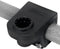 Scotty #245-BK Rail Mounting Adapter - 1-1/4" Square or Round Rail