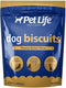 Biscuits with Peanut Butter and Molasses Crunchy Dog Treats, 14.5 oz Pack