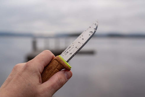Morakniv Floating Fixed-Blade Knife - Fine Edged Stainless Steel