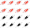 16pcs Aquarium Check Valves - One Way Air Pump Valves for 3/16 inch Fish Tank Aerator Tubing Accessories