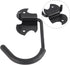 Garage Bike Rack Wall Mounted Storage Rack, Mountain Bike 90 Degree Hook Storage System for Indoor Sheds