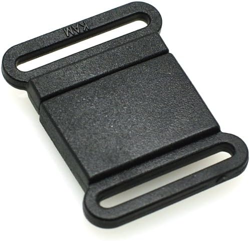20pcs/Pack Plastic Safety Breakaway Belt Buckles for Pet Collar Webbing, 15mm Size