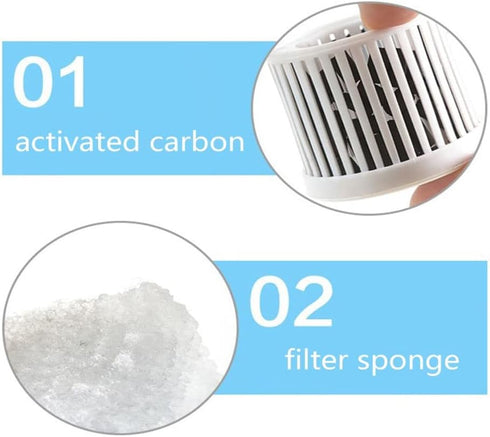 Fish Tank Filter, Aquarium Sponge Filter, Quiet Small Filter for 1-20 Gallon Aquariums, Detachable