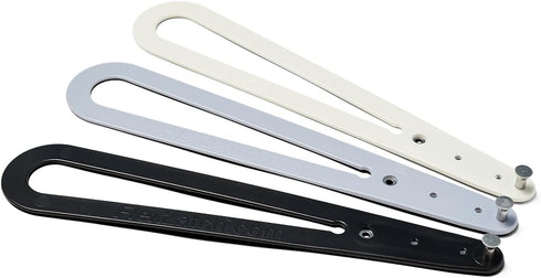 Bright White Cat Door Holder Latch - Fast Install Flex Latch Strap, Keeps Dogs Out of Litter & Food