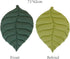 Pet Mat for Dog Cat - Double-Sided Leaves Shaped Soft Cotton Mats, Washable for Small, Medium, Large Dogs