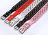 Dogs Kingdom Faux Leather Spiked Studded Dog Collar, Pitbull, Boxer, Black, L