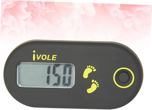 Kisangel 3D Pedometer Clip-on Walking Step Counter, Digital Tracker Pocket Tool for Walking