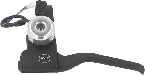 Left Brake Lever, Nylon and Metal Replacement Handle with Bell for GOTRAX Electric Scooter