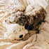 SmartPetLove Snuggle Puppy Heartbeat Stuffed Toy for Dogs | Pet Anxiety Relief and Calming Aid - Golden