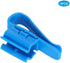 5Pcs/Set Plastic Fish Tank Hose Holder, Water Pipe Clamp, Fish Tank Water Clip for Aquarium (Blue)