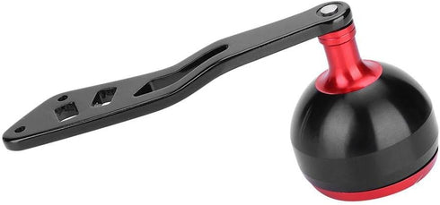 Tbest Knob Power Handle Grip,Fishing Reel Handle CNC Knob with Fittings Replacement Parts Accessory