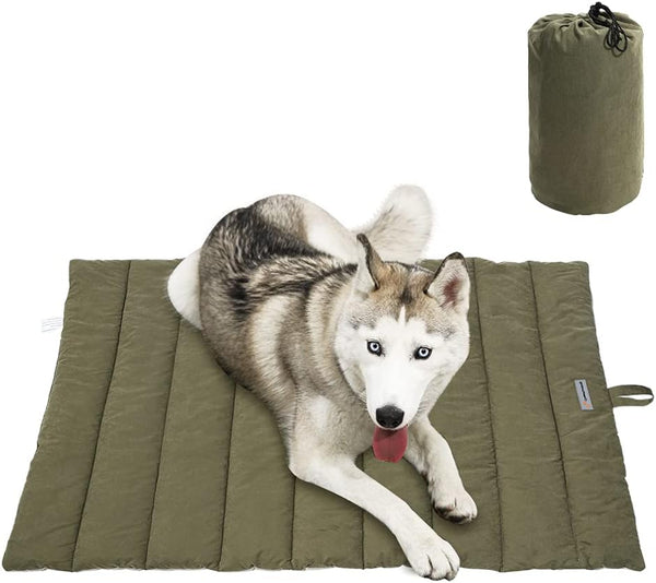 Outdoor Dog Bed, Waterproof, Washable, Large Size, Durable Portable Camping Travel Pet Mat