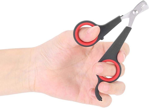 Bird Nail Clipper Grooming Tool, Nail Scissors Clipper for Small Parrot Birds and Small Animals