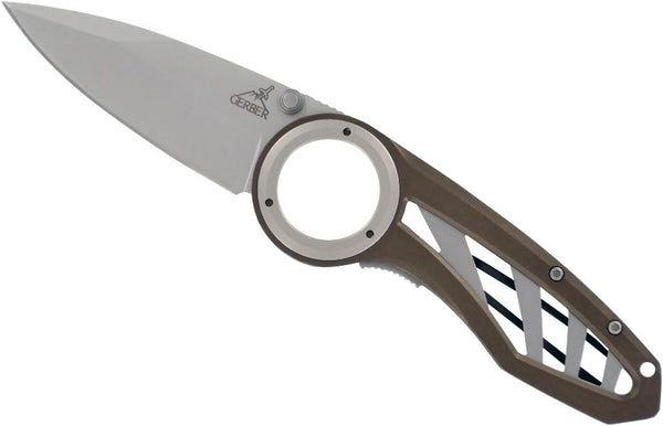 Gerber Gear Remix Folding Knife, 3" Fine Edge Pocket Knife, EDC Gear, Gray