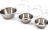 Hanging Water Bowl for Dog Cage - 13cm Stainless Steel Dog Bowl with Hook for Dogs and Cats, Size M