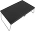 Phefop 12.6x4.8x8.3in Camping Table, Portable Folding Stainless Steel Lightweight Camp Side Table with Carry Bag