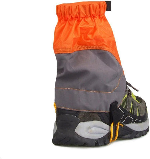 Sosoport Men's Hiking Boots Pair, Women's Back Pack Snow Gaiters, Ankle Gaiters, Outdoor Hiking Walking Gaiter Guard