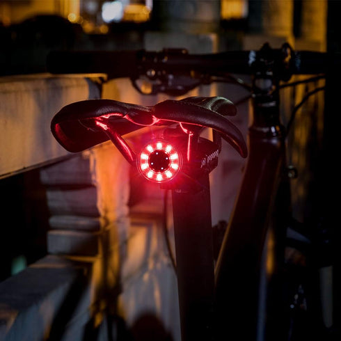 ROCKBROS Rechargeable Bike Tail Light, Waterproof Rear Light for Biking