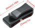 ArrErr 30 Pack 1 Inch Backpack Webbing Ending Clip Plastic Excess Length Straps End Keeper Quick Slip Buckle Fastener
