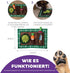2 Outward Hound by Nina Ottosson Activity Matz Garden Game Plush Dog Puzzle Mat Dog Enrichment Dog Toy, Level