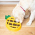 ZippyPaws Happy Bowl, Slow Feed Dog Bowl, Up to 10x Slower Eating, Dishwasher Safe, Non-Slip Pineapple