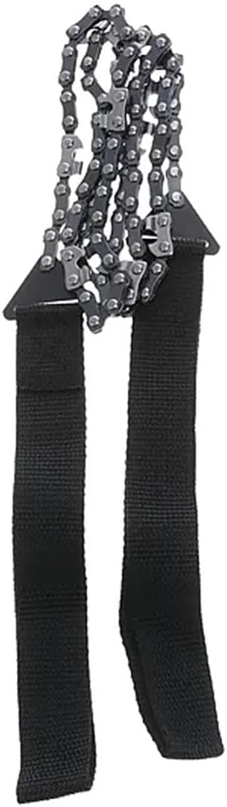 HME Pocket Folding Hand Chain Saw, 36 Inches with Nylon Wrist Handle, Emergency Survival Gear for Camping