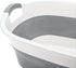 Coloch Collapsible Pet Bathtub with Water Drain Plug, Plastic Dog Bath Tub with Handle Portable Puppy Bathing Tub Space