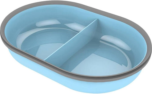SureFeed Split Bowl in Blue