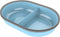 SureFeed Split Bowl in Blue