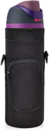 Neoprene Carrier Water Bottle Insulation Sleeve, Waterproof Anti-Slip Pouch with Shoulder Strap for Owala 24 oz Bottle